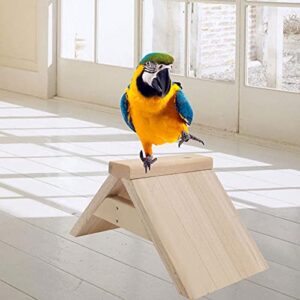 POPETPOP Parrot Toys 2Pcs Dove Rest Stand Bird Perches for Dove Pigeon and Other Birds Plastic Pigeon Perches Roost Bird Dwelling Stand Support Cage Accessories Bird Toys