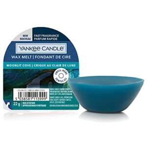 yankee candle wax melts | moonlit cove | up to 8 hours of fragrance | 1 count (1630637e)