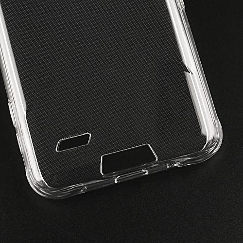 Ytaland for Umidigi Bison GT Case, with 2 x Tempered Glass Screen Protector. (3 in 1) Crystal Clear Silicone Shockproof TPU Bumper Protective Phone Case Cover