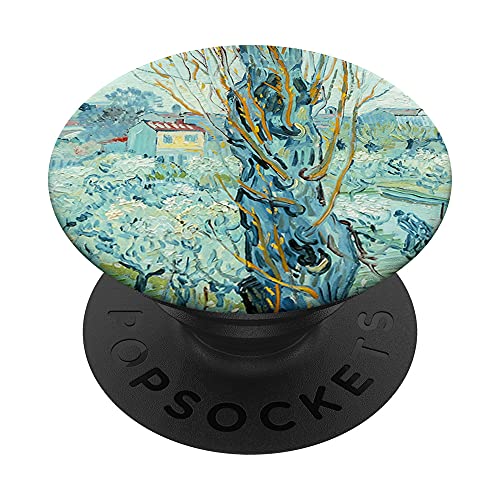 Van Gogh Flowering Orchards Modern Art Painting Phone Cover PopSockets PopGrip: Swappable Grip for Phones & Tablets