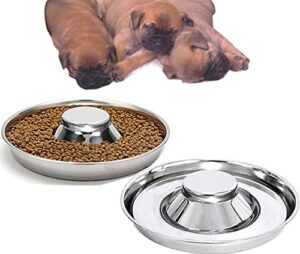 2 puppy bowl puppy feeding bowls for small dogs whelping box water weaning bowls