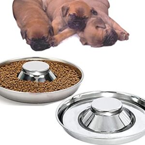 2 Puppy Bowl Puppy Feeding Bowls for Small Dogs whelping Box Water Weaning Bowls