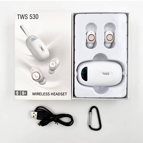 Wireless Earbuds For iPod Nano (7th generation) with Immersive Sound True 5.0 Bluetooth in-Ear Headphones - includes 2000mAh Charging Case - Stereo Calls Touch Control IPX7 Sweatproof Deep Bass