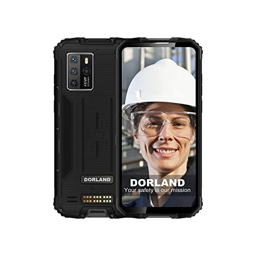 DORLAND Aloha_5G Explosion-Proof IP68 Rugged Mobile Phone, Intrinsically Safe for Oil & Gas Industry and Hazardous Areas, Waterproof Dustproof Shockproof 5G Android 10.0 Unlocked Phone