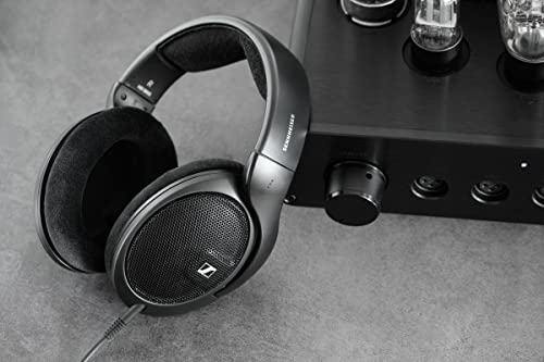 Sennheiser HD 560 S Over-The-Ear Audiophile Headphones - Neutral Frequency Response, E.A.R. Technology for Wide Sound Field, Open-Back Earcups, Detachable Cable, (Black) (HD 560S) (Renewed) HD 560S