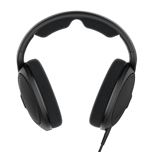 Sennheiser HD 560 S Over-The-Ear Audiophile Headphones - Neutral Frequency Response, E.A.R. Technology for Wide Sound Field, Open-Back Earcups, Detachable Cable, (Black) (HD 560S) (Renewed) HD 560S