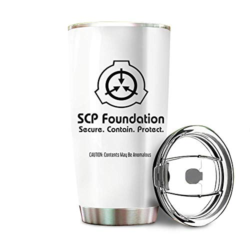 Scp Foundation Logo Stainless Steel Tumbler 20oz & 30oz Travel Mug