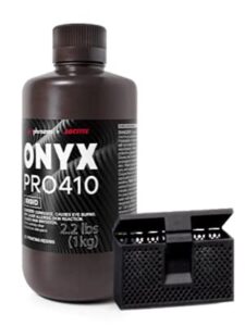 phrozen onyx 3d printing resins, strong & tough, ideal for tabletop gaming and prosumer diy makers, made in usa (phrozen onyx rigid pro410 3d printing resin)