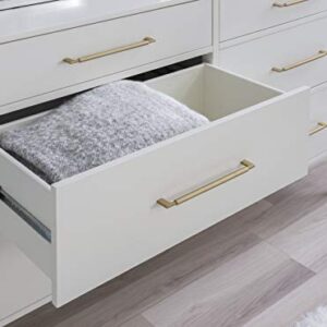 Linon Lennon White Six Drawer Dresser