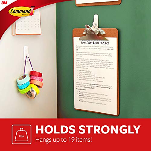 Command General Purpose Variety Kit, Hangs Up to 19 Items, Organize Damage-Free & Picture Hanging Kit, Indoor Use, Hangs up to 15 Pictures