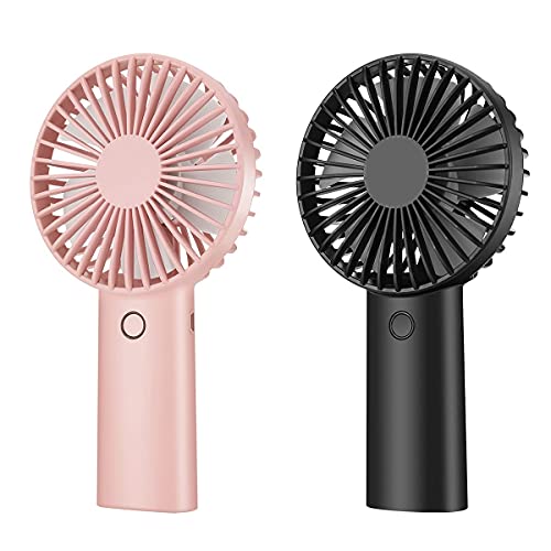 YunTuo Portable Handheld Fan, 4000mAh Battery Operated Rechargeable Personal Fan, 6-15 Hours Working Time for Outdoor Activities, Summer Gift for Men Women