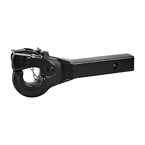 ANGCOSY 10-Ton Pintle Hook Trailer Hitches Receiver Hook for 2” Hitches Hitch Hook Military Receiver, 20000 lbs, 15” Length