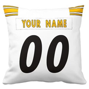 ANTKING Throw Pillow Custom Personalized Any Name and Number for Men Women Boy Gift