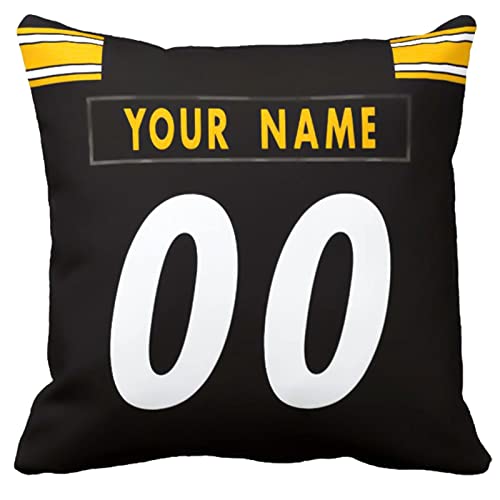 ANTKING Throw Pillow Custom Personalized Any Name and Number for Men Women Boy Gift