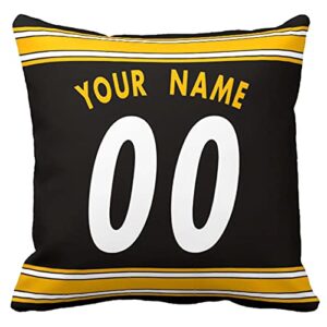 ANTKING Throw Pillow Custom Personalized Any Name and Number for Men Women Boy Gift