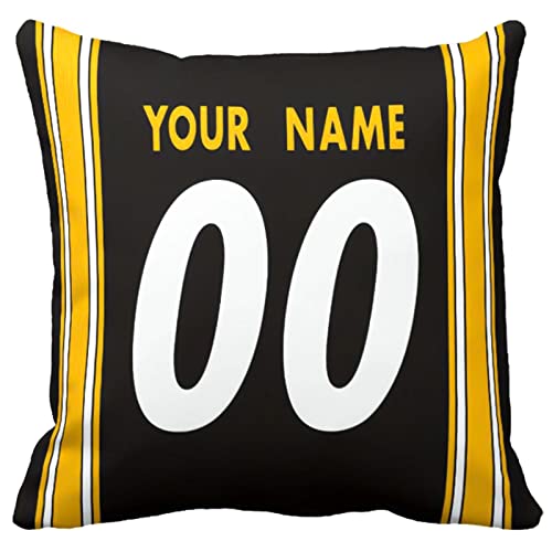 ANTKING Throw Pillow Custom Personalized Any Name and Number for Men Women Boy Gift