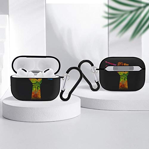 Drum Musiccian Drumstick Drummer Airpods Case Cover for Apple AirPods Pro Cute Airpod Case for Boys Girls Silicone Protective Skin Airpods Accessories with Keychain