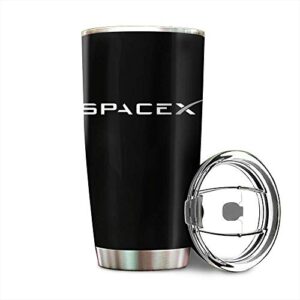 spacex logo stainless steel tumbler 20oz & 30oz travel mug