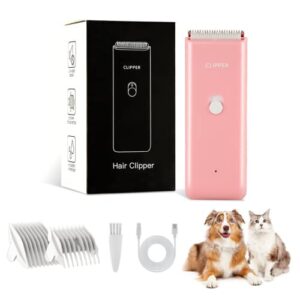 founouly home professional dog grooming kit clipper low noise usb rechargeable for dog cat