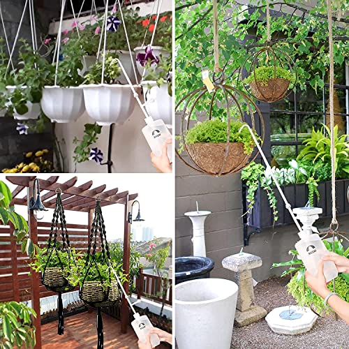 BKSAI Hanging Plant Plant Watering Bottle Update Multifunction Watering can with Long Spout Can Anti-backflow Watering System | Indoor or Outdoor | U.S.A Patent Design