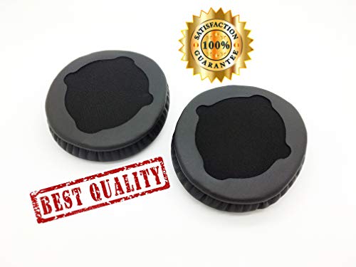 Ultra Comfort COWIN E8 Ear Pads by AvimaBasics | Premium Replacement Earpads Spare Foam Cushions Cover Repair Parts Earmuff for COWIN E8 Noise Cancelling Bluetooth Headphones - Black (1 Pack Black)