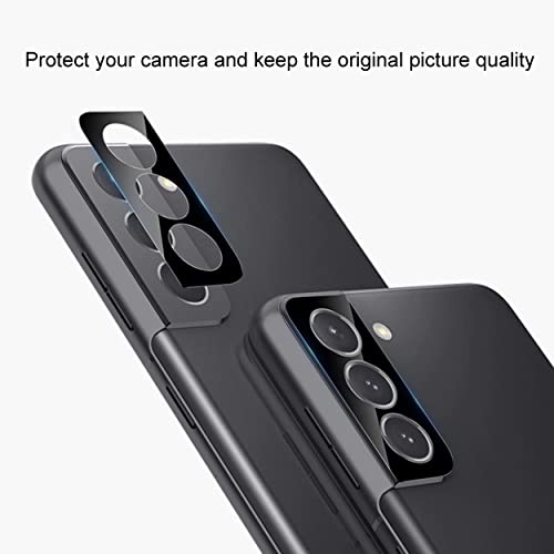 Ailun Glass Screen Protector for Galaxy S21 5G [6.2 inch] 2Pack + 2Pack Camera Lens Tempered Glass Fingerprint Unlock Compatible 0.33mm Clear Anti-Scratch Case Friendly [Not for Galaxy S21 Plus]