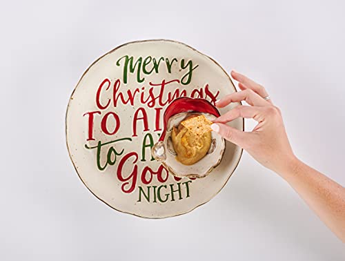 Mud Pie, Multi, Farmhouse Christmas Chip & Dip Set, 2.5" x 10.5", chip 2 1/2" x 10 1/2" dia | dip 2" x 4 1/2"