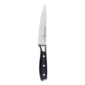 messermeister avanta 6” utility knife - german x50 stainless steel - rust resistant & easy to maintain