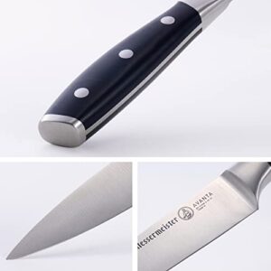 Messermeister Avanta 6” Utility Knife - German X50 Stainless Steel - Rust Resistant & Easy to Maintain