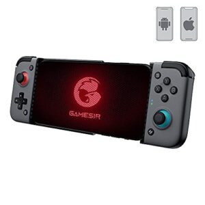 gamesir x2 bluetooth wireless mobile game controller, type-c port, custom turbo key, bluetooth 5.0 support android/ios iphone xbox cloud gaming, google stadia, geforce now, mfi apple arcade games