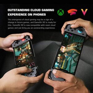 GameSir X2 Bluetooth Wireless Mobile Game Controller, Type-C Port, Custom Turbo Key, Bluetooth 5.0 Support Android/iOS iPhone Xbox Cloud Gaming, Google Stadia, GeForce Now, MFi Apple Arcade Games