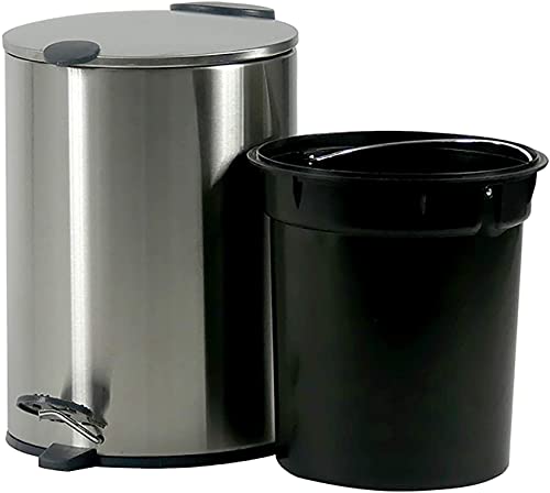 kela Cosmetic bin, Stainless Steel, Silver matt, 5 L