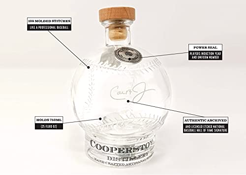 Cooperstown Distillery Cal Ripken, Jr. National Baseball Hall of Fame Licensed Engraved Signature Series Decanter | 750mL