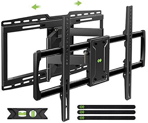 USX MOUNT Full Motion Sliding TV Wall Mount for 32-90" TV, Articulating TV Mount Holds up to 150lbs, TV Centering Swivel Rotate Extend Tilt TV Bracket, Max VESA 600x400mm, 16" 18" 24" Studs