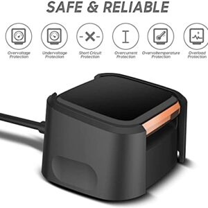 AWINNER Charger Compatible with Fitbit Versa 2 (Not for Versa/Versa Lite), Replacement USB Charging Cable Dock Stand for Versa 2 Health & Fitness Smartwatch, 3Ft Sturdy Power Cord