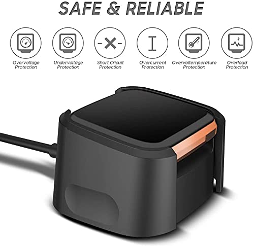 AWINNER Charger Compatible with Fitbit Versa 2 (Not for Versa/Versa Lite), Replacement USB Charging Cable Dock Stand for Versa 2 Health & Fitness Smartwatch, 3Ft Sturdy Power Cord