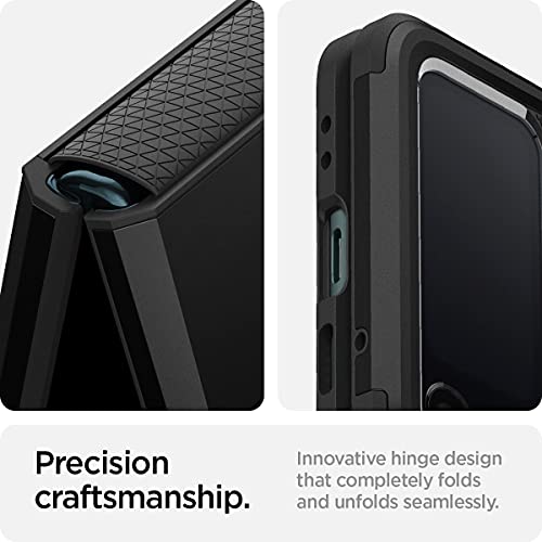 Spigen Tough Armor [Hinge Protection Technology] Designed for Galaxy Z Flip 3 5G Case (2021) - Black