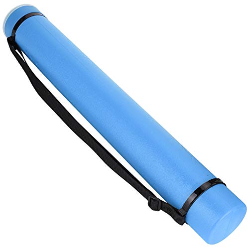 Drawing Storage Tube, Poster Tube, Extendable Artworks for Posters Maps Documents(blue)