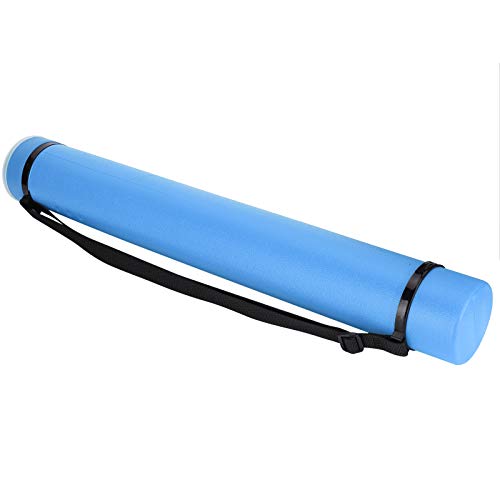 Drawing Storage Tube, Poster Tube, Extendable Artworks for Posters Maps Documents(blue)