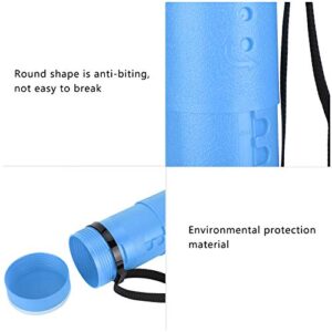 Drawing Storage Tube, Poster Tube, Extendable Artworks for Posters Maps Documents(blue)