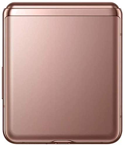 Samsung Galaxy Z Flip 5G Android Cell Phone | US Version Smartphone | 256GB Storage | Folding Glass Technology| Long-Lasting Mobile Battery | Mystic Bronze, T-Mobile Locked - (Renewed)