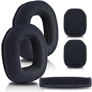 replacement velour ear cushions for a50 gen 3 gen 4 headset, a50 mod kit / a50 accessories - not compatible with for gen 1 gen 2