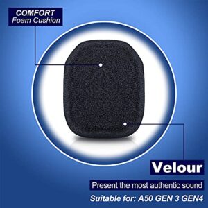 Replacement Velour Ear Cushions for A50 GEN 3 GEN 4 Headset, A50 Mod Kit / A50 Accessories - Not Compatible with for GEN 1 GEN 2