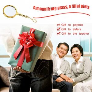 Magnifying Glass,Portable Handheld Magnifie Lens for Seniors Reading and Kids Nature Exploration (1)