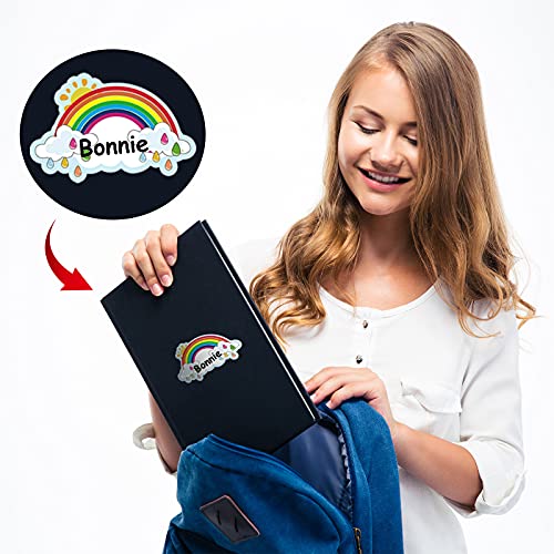 50 Pieces Rainbows Cut-Outs Bulletin Board Set Colorful Rainbow Accents Cut-Outs Sunshine Rainbow Clouds Cut-Outs Classroom Bulletin Board Cutouts Rainbow Theme Party Decor with Glue Point Dots