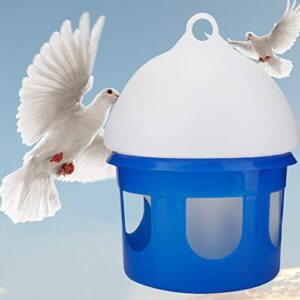 Gojiny Automatic Large Capacity Bird Pigeon Feeder Water Dispenser Waterer for Pigeon Birds Watering