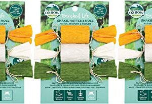 Oxbow 9 Pack of Enriched Life Shake, Rattle & Roll Small Pet Toys