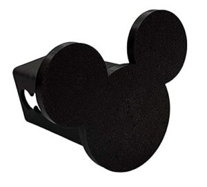 mickey mouse cookie solid black hitch cover