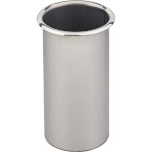 hardware resources 3" diameter stainless steel utensil canister