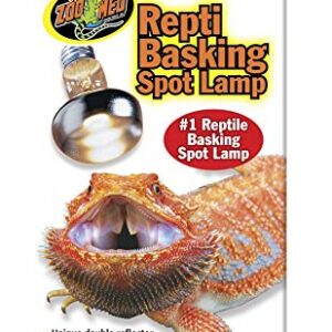 Zoomed Reptile Basking Light Combo Pack - Includes Attached DBDPet Pro-Tip Guide (75w Basking & 75w Infrared Bulb)